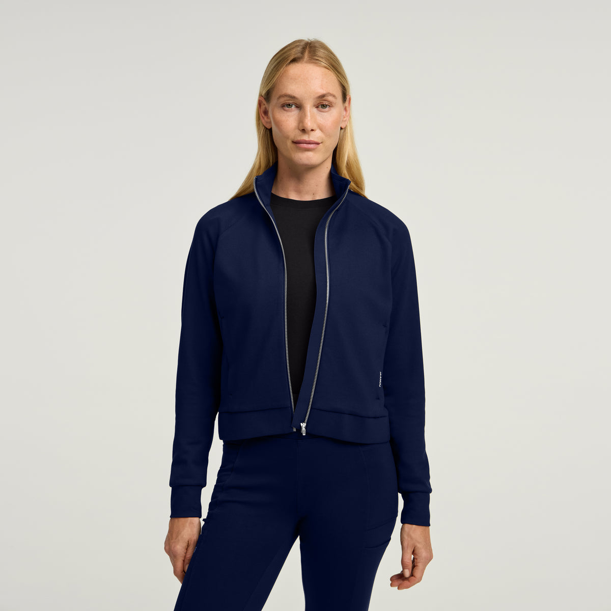 Kya UltraSOFT™ Jacket - Midnight Navy + Silver Zip
