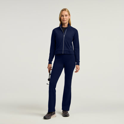 Kya UltraSOFT™ Jacket - Midnight Navy + Silver Zip