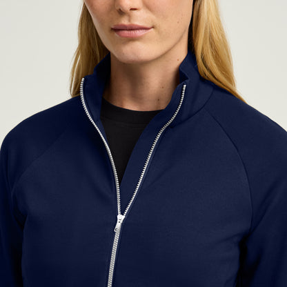 Kya UltraSOFT™ Jacket - Midnight Navy + Silver Zip