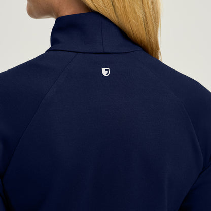 Kya UltraSOFT™ Jacket - Midnight Navy + Silver Zip