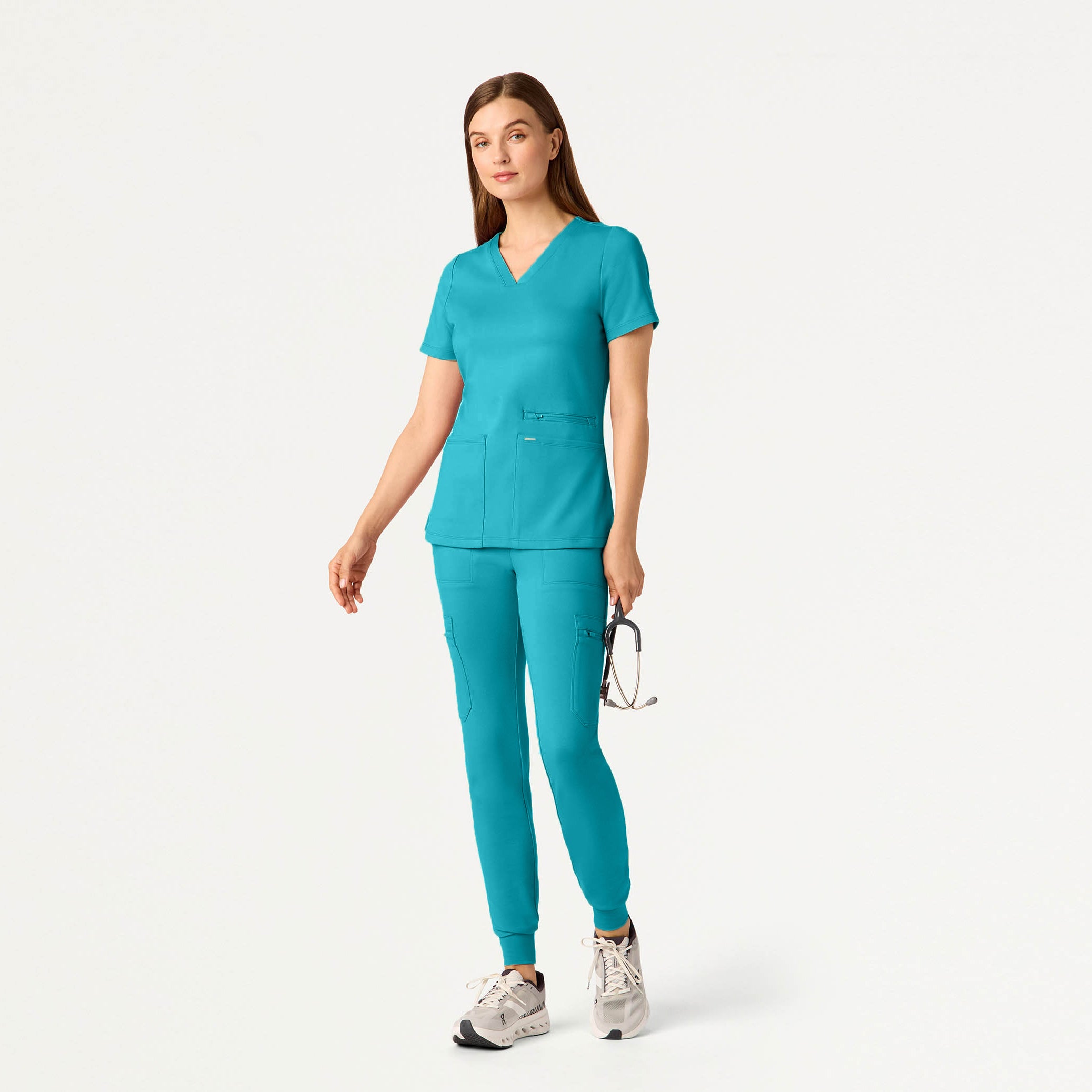 The 14-Pocket UltraSOFT™ Scrub Set - Marina