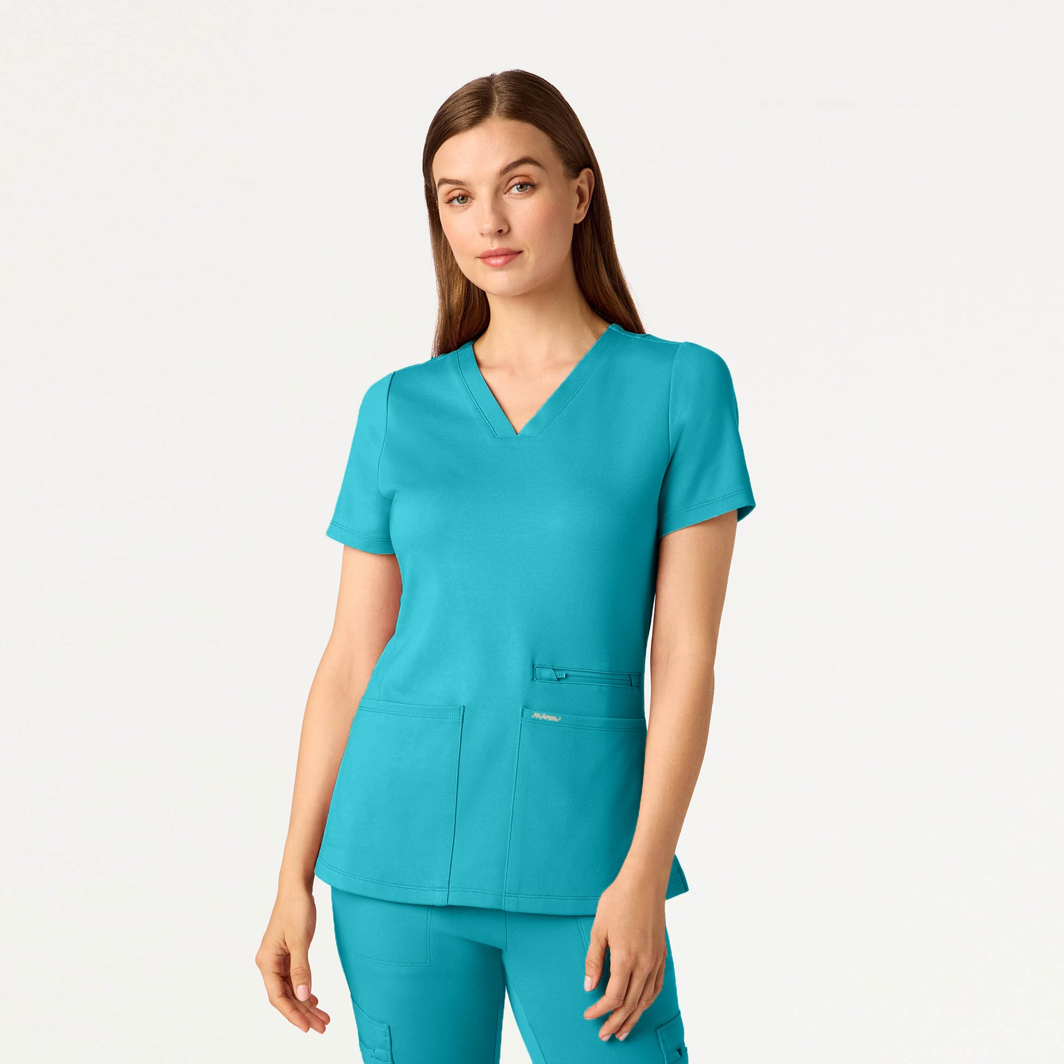 The 14-Pocket UltraSOFT™ Scrub Set - Marina