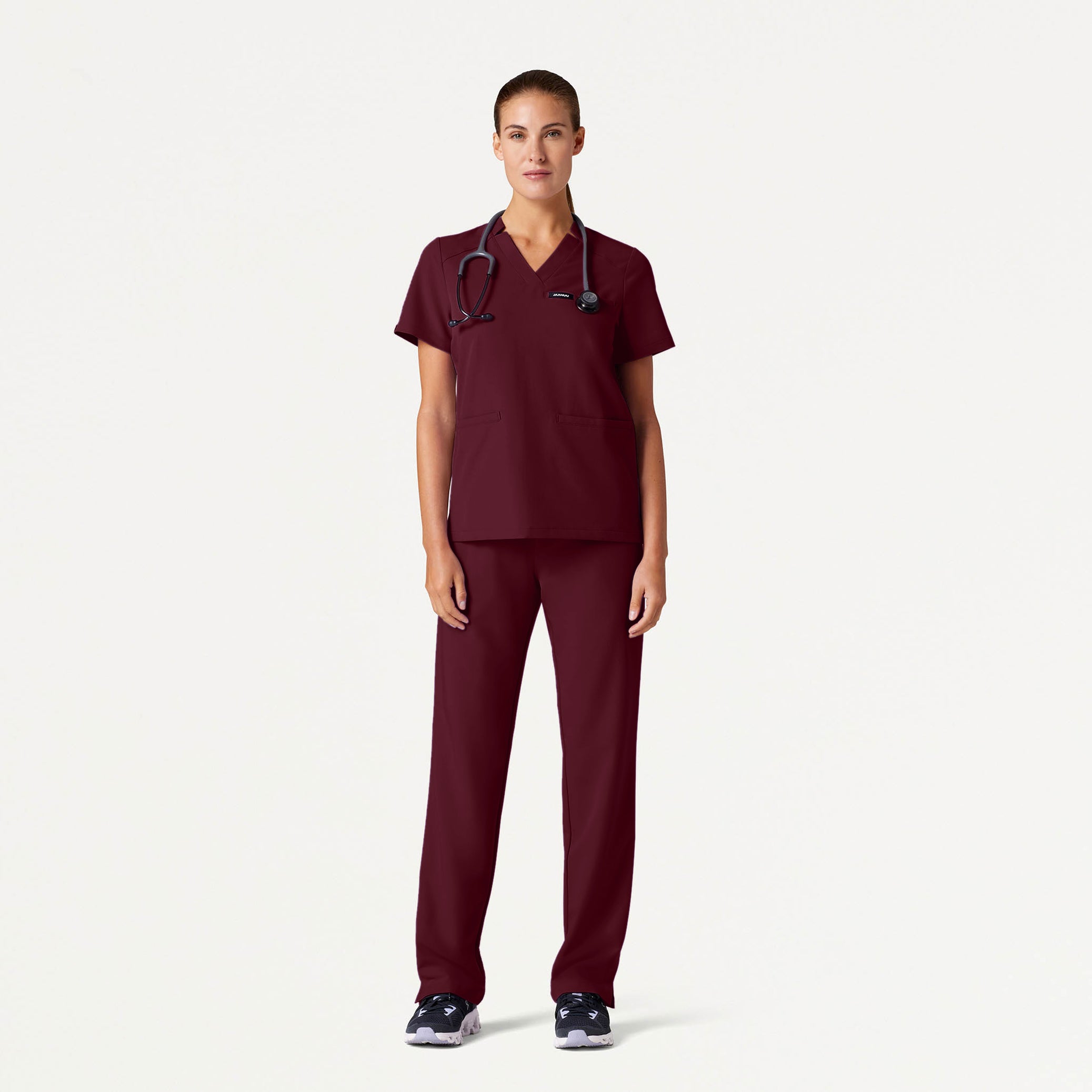 Image: Womens_Classic_Notched_Scrub_Set_BGD_1