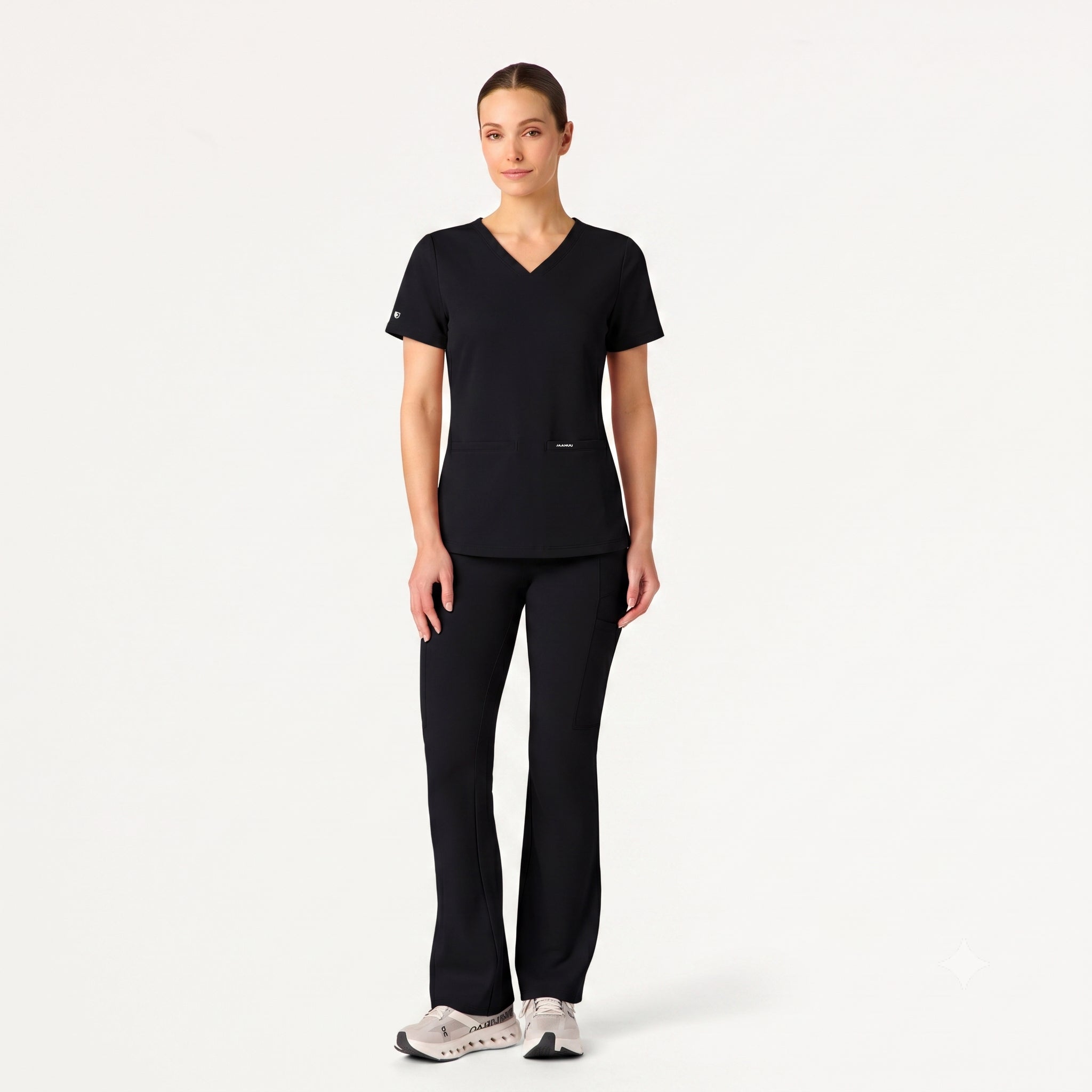 The Contour UltraSOFT® Scrub Set - Black