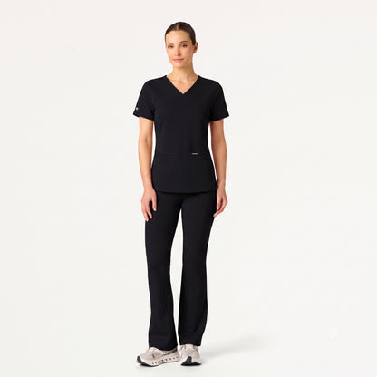 The Contour UltraSOFT® Scrub Set - Black