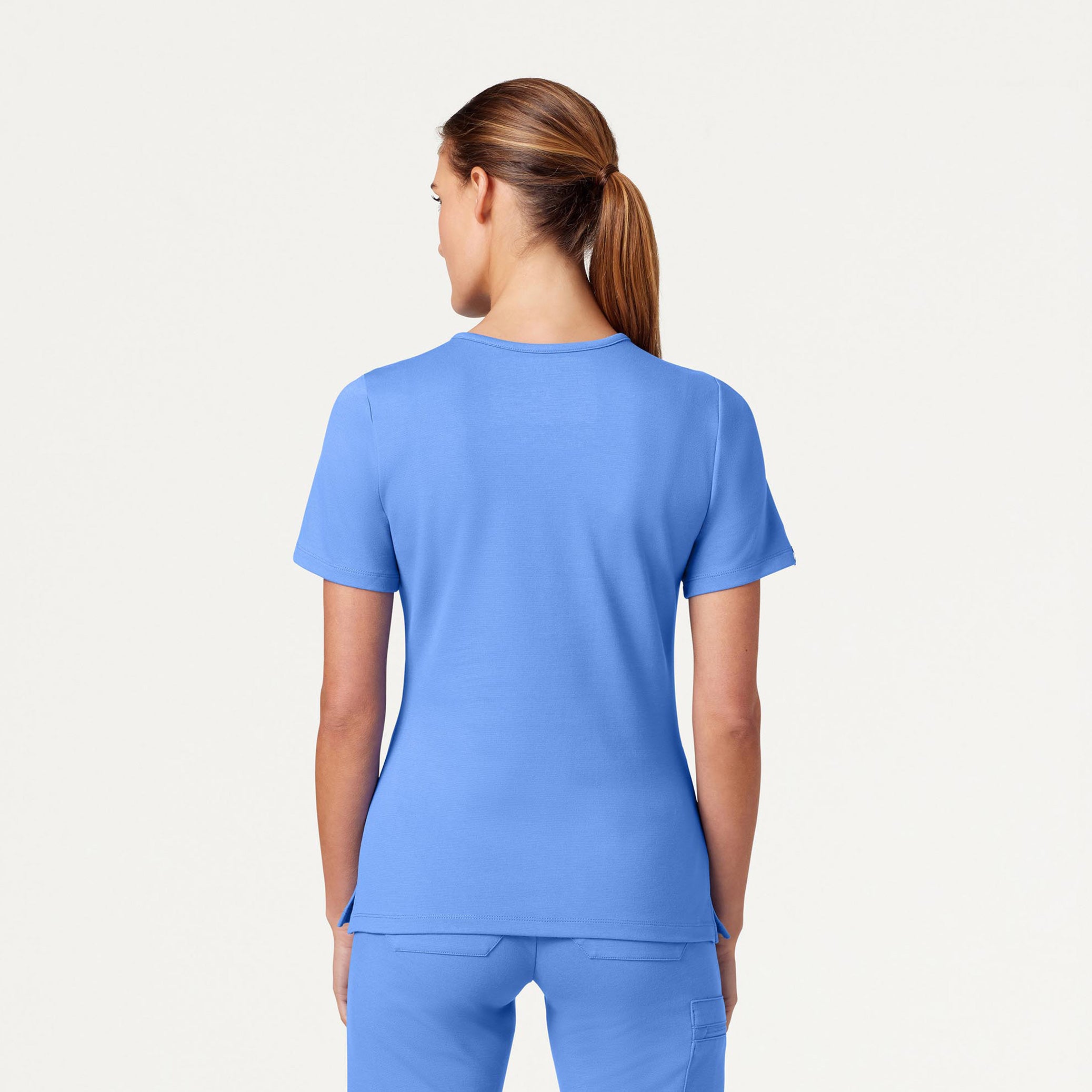 The Contour UltraSOFT® Scrub Set - Ceil Blue