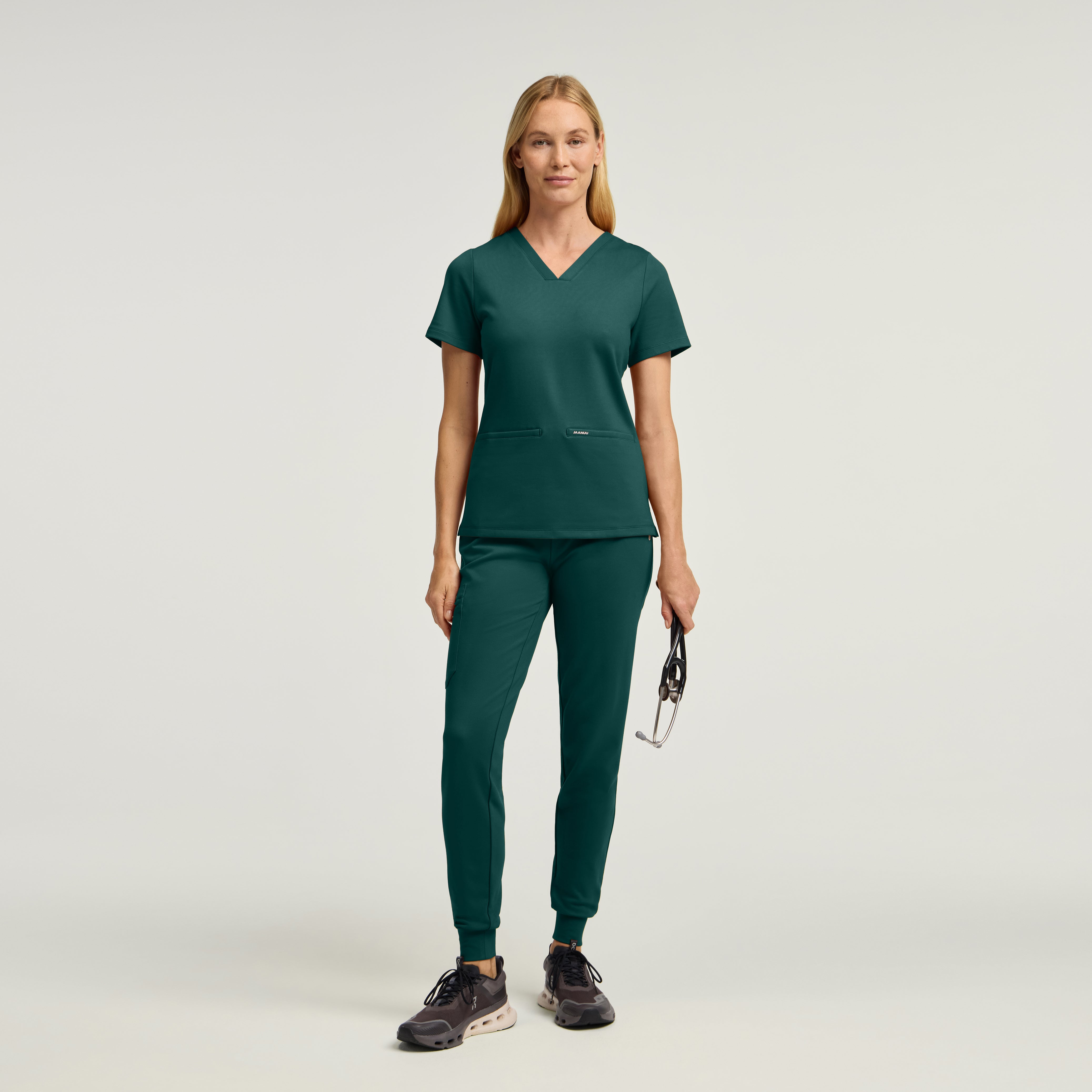 The Everyday UltraSOFT™ Scrub Set - Midnight Green
