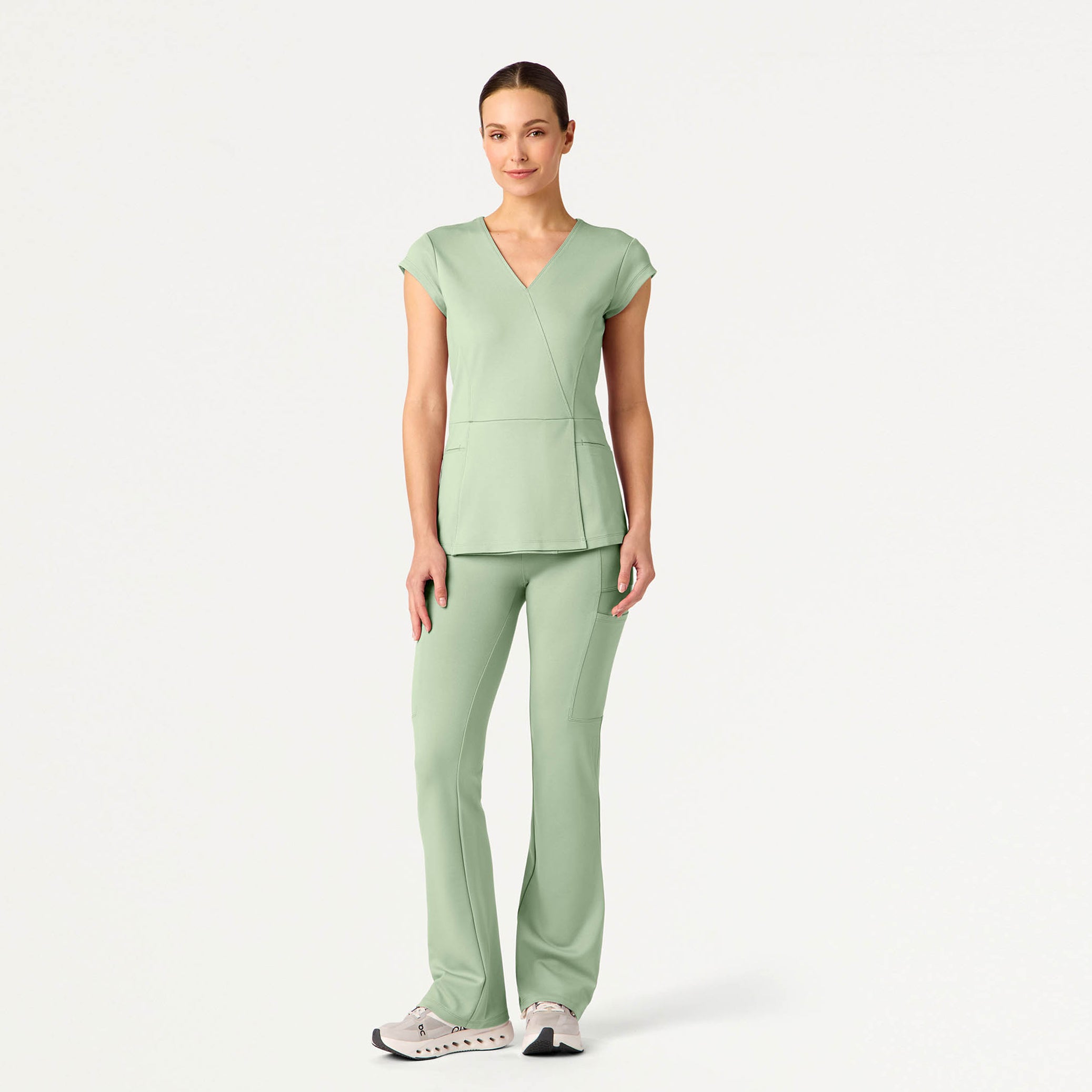 The Mock-Wrap UltraSOFT™ Scrub Set - Mint