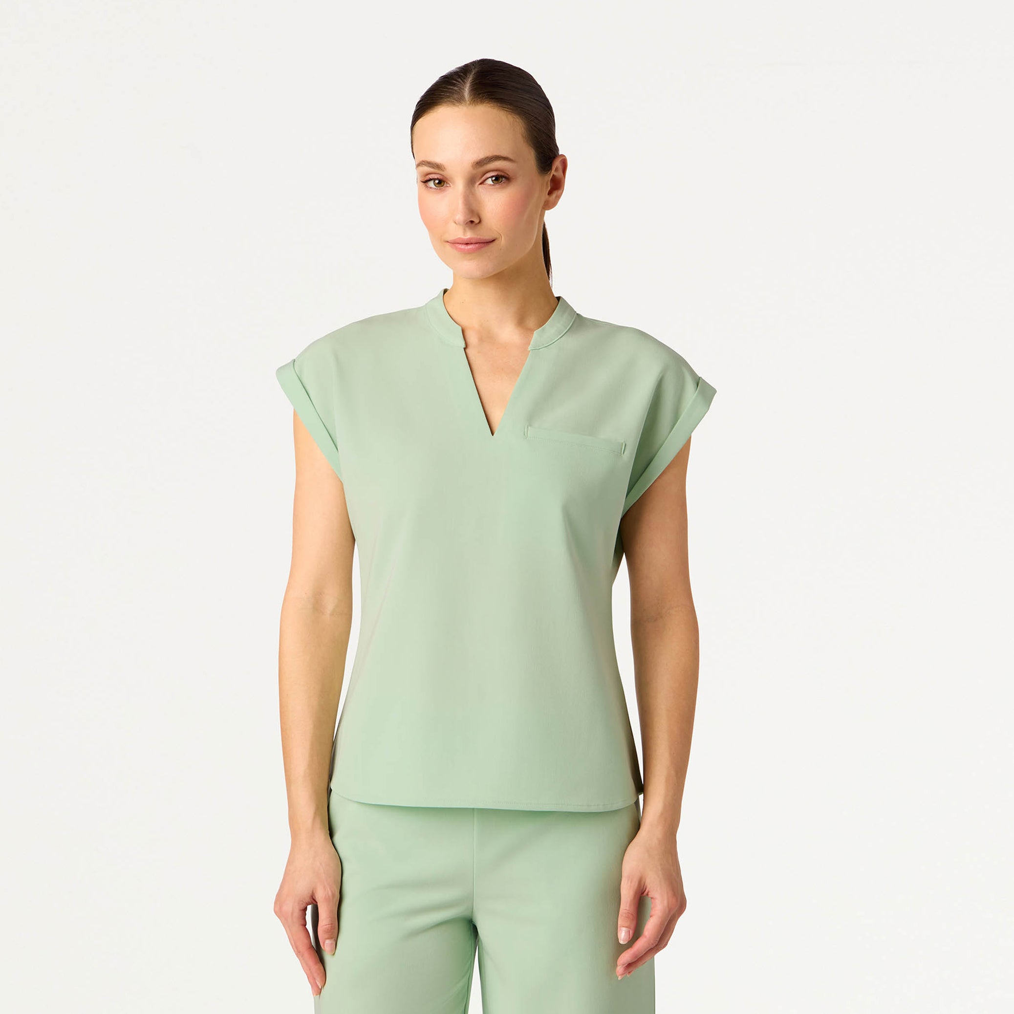 The Relaxed Scrub Set - Mint
