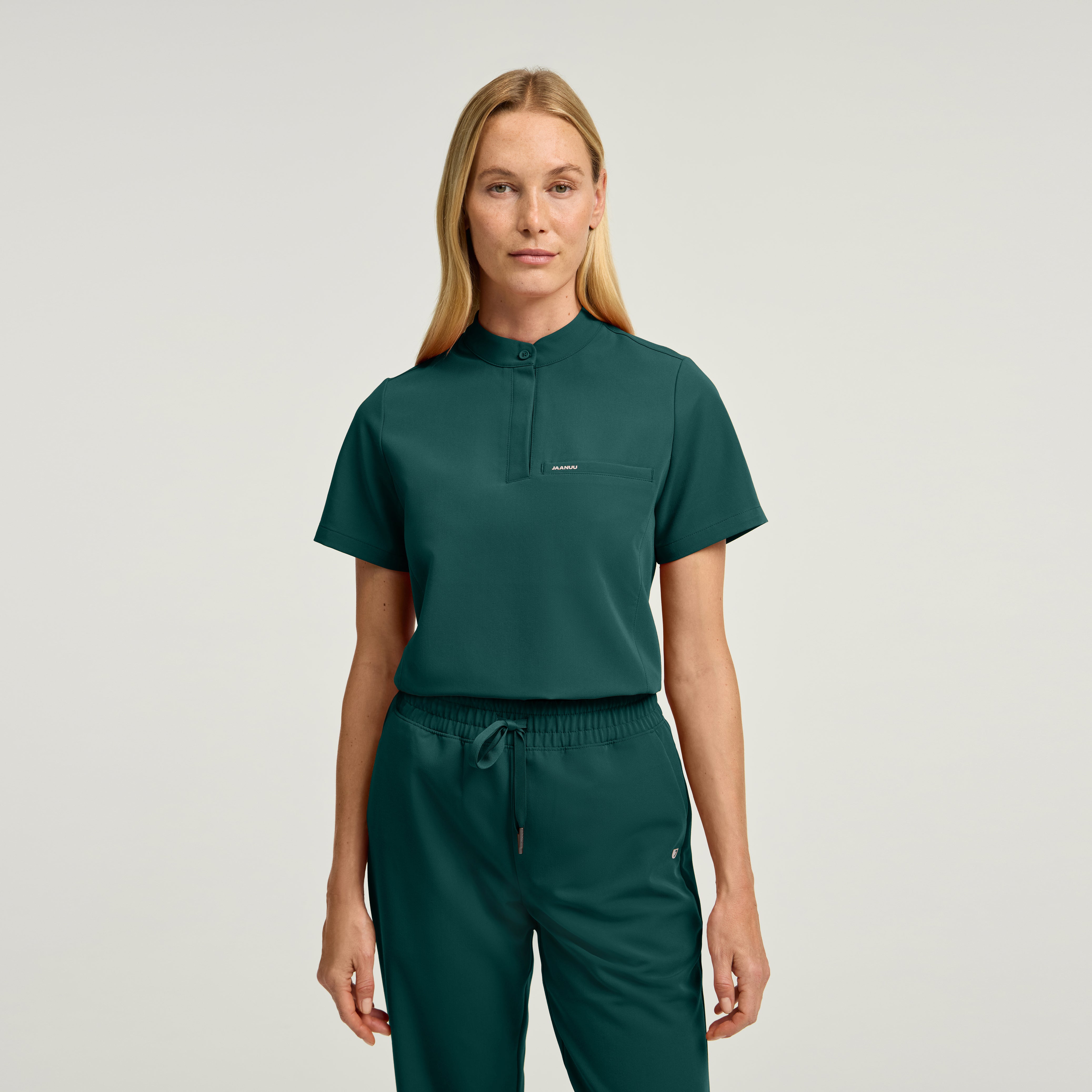 The Style Pro Scrub Set - Midnight Green