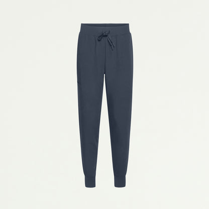 Silex Slim High Waisted Scrub Jogger - Carbon Gray - WOMEN'S PANTS - Jaanuu