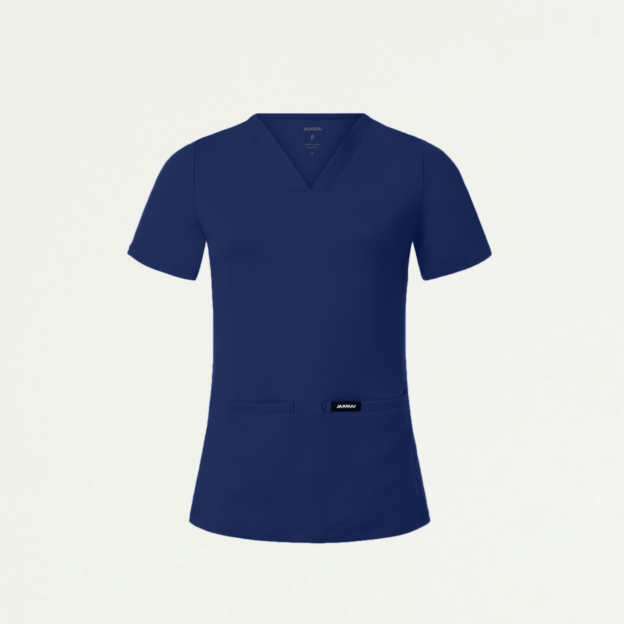 Cesi Slim ULTRAsoft Scrub Top - Navy Blue - WOMEN'S TOPS - Jaanuu
