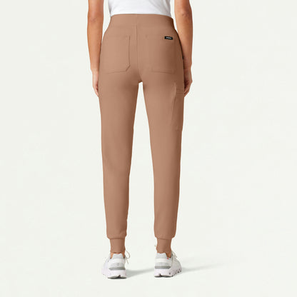 Rubi Slim ULTRAsoft Scrub Jogger - Clay - WOMEN'S PANTS - Jaanuu