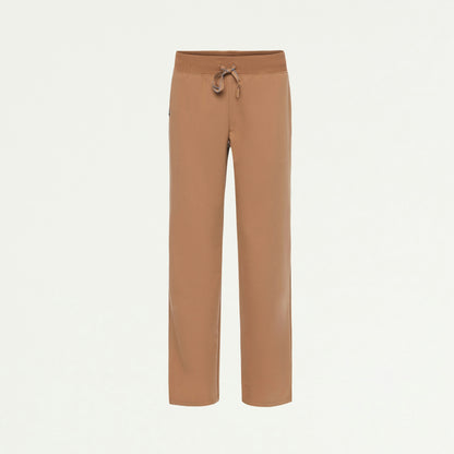 Xenos Essential Knit-Waist Scrub Pant - Trench - WOMEN'S PANTS - Jaanuu