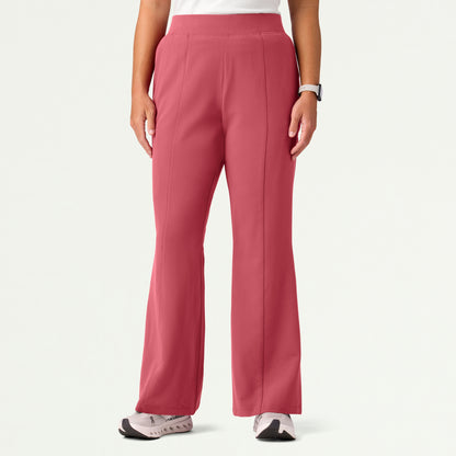 Harper Slim High Waisted Scrub Pant - Mulberry - WOMEN'S PANTS - Jaanuu