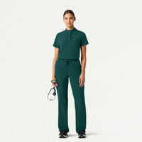 Kerr 365 High Waisted Scrub Pant - Midnight Green
