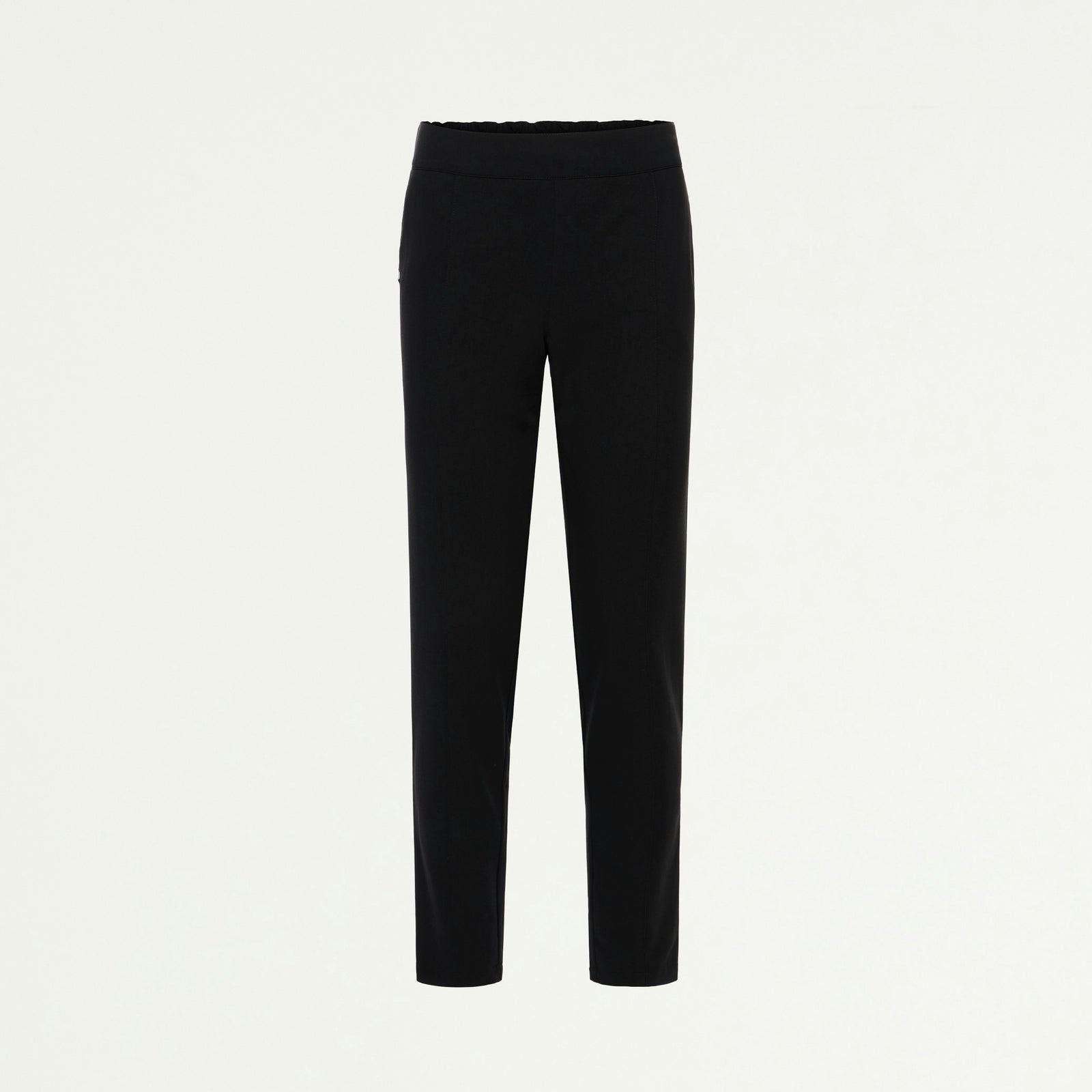 Lio Tapered 5-Pocket Scrub Pant - Black - WOMEN'S PANTS - Jaanuu
