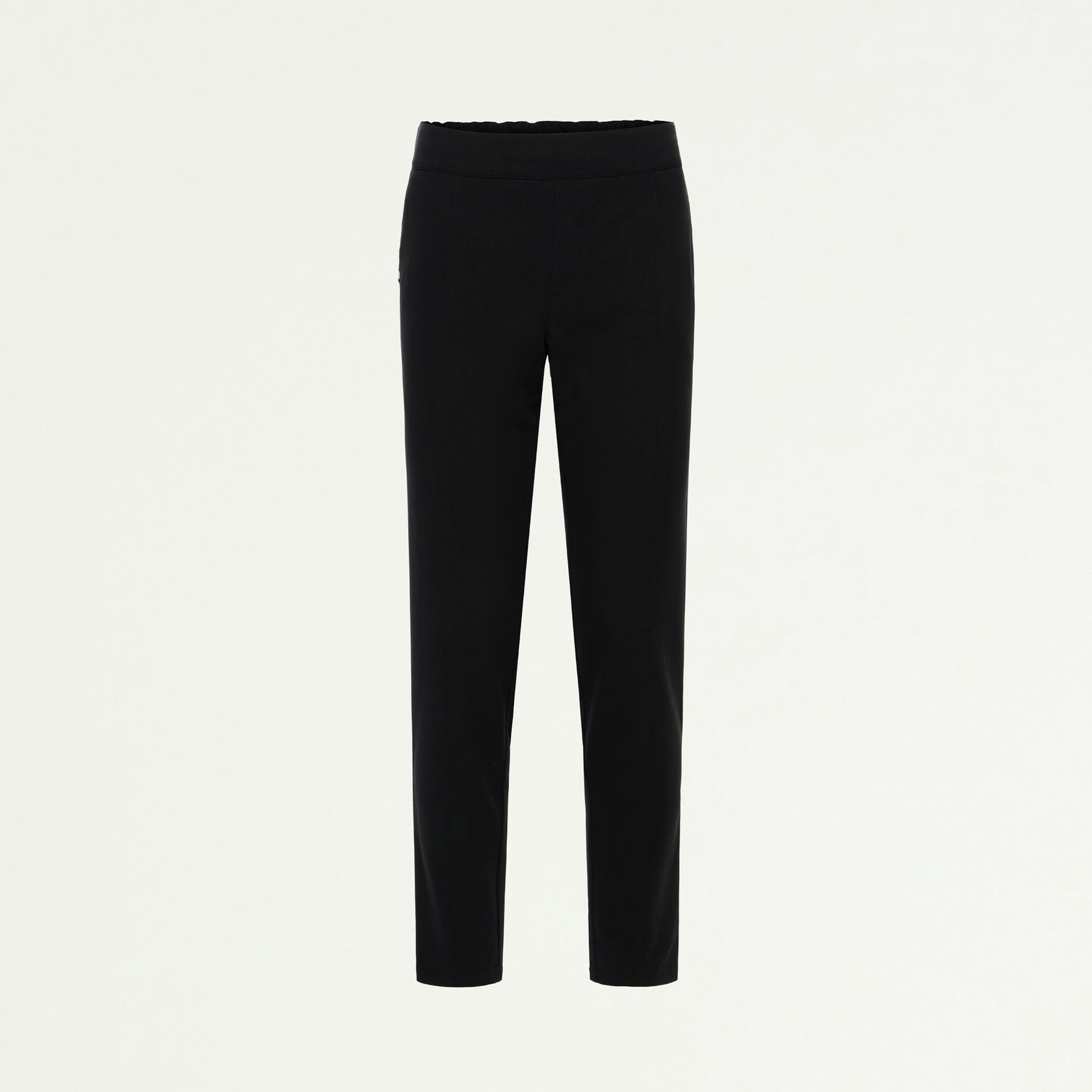 Lio Tapered 5-Pocket Scrub Pant - Black - WOMEN'S PANTS - Jaanuu