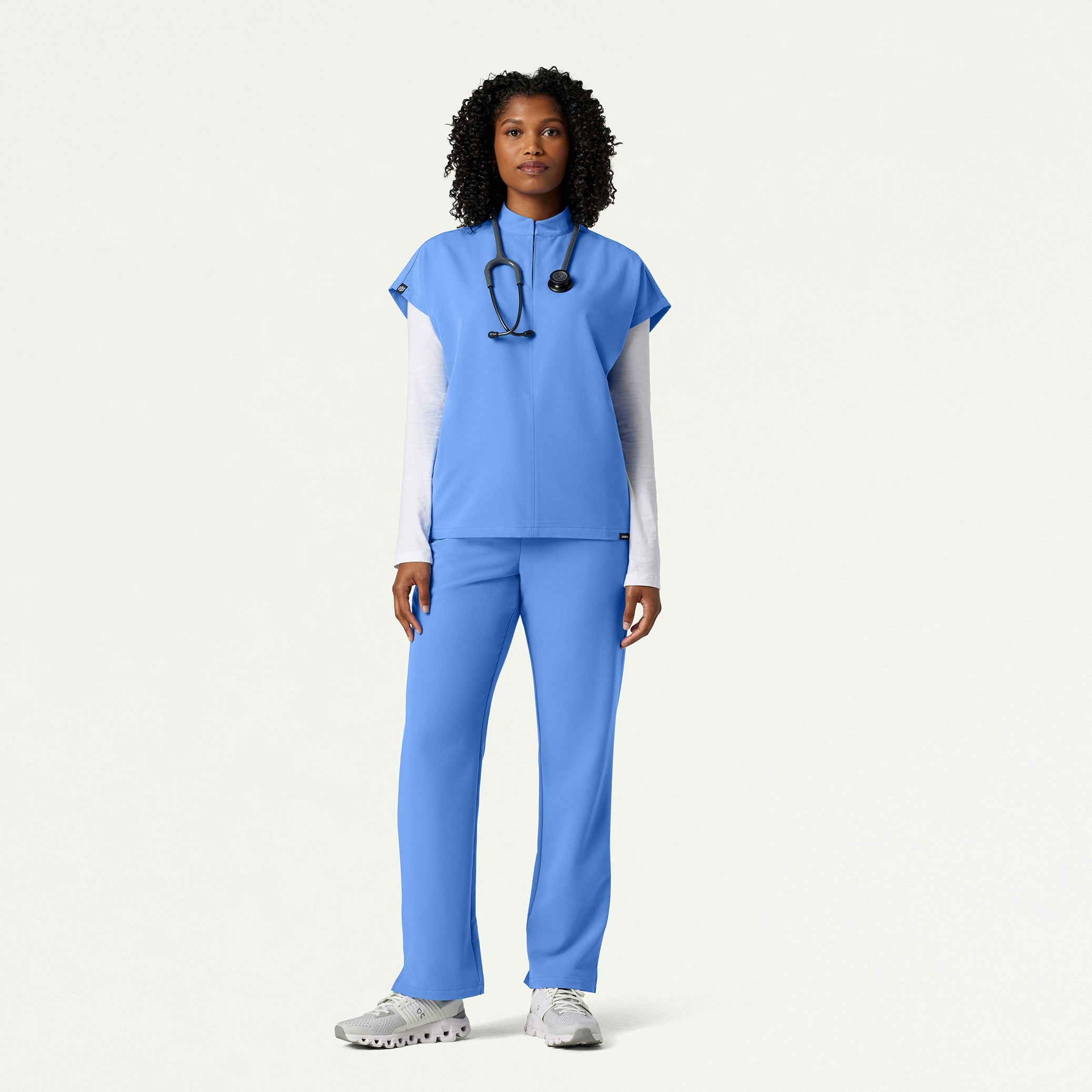 The Phoebe Underscrub Set - Ceil Blue