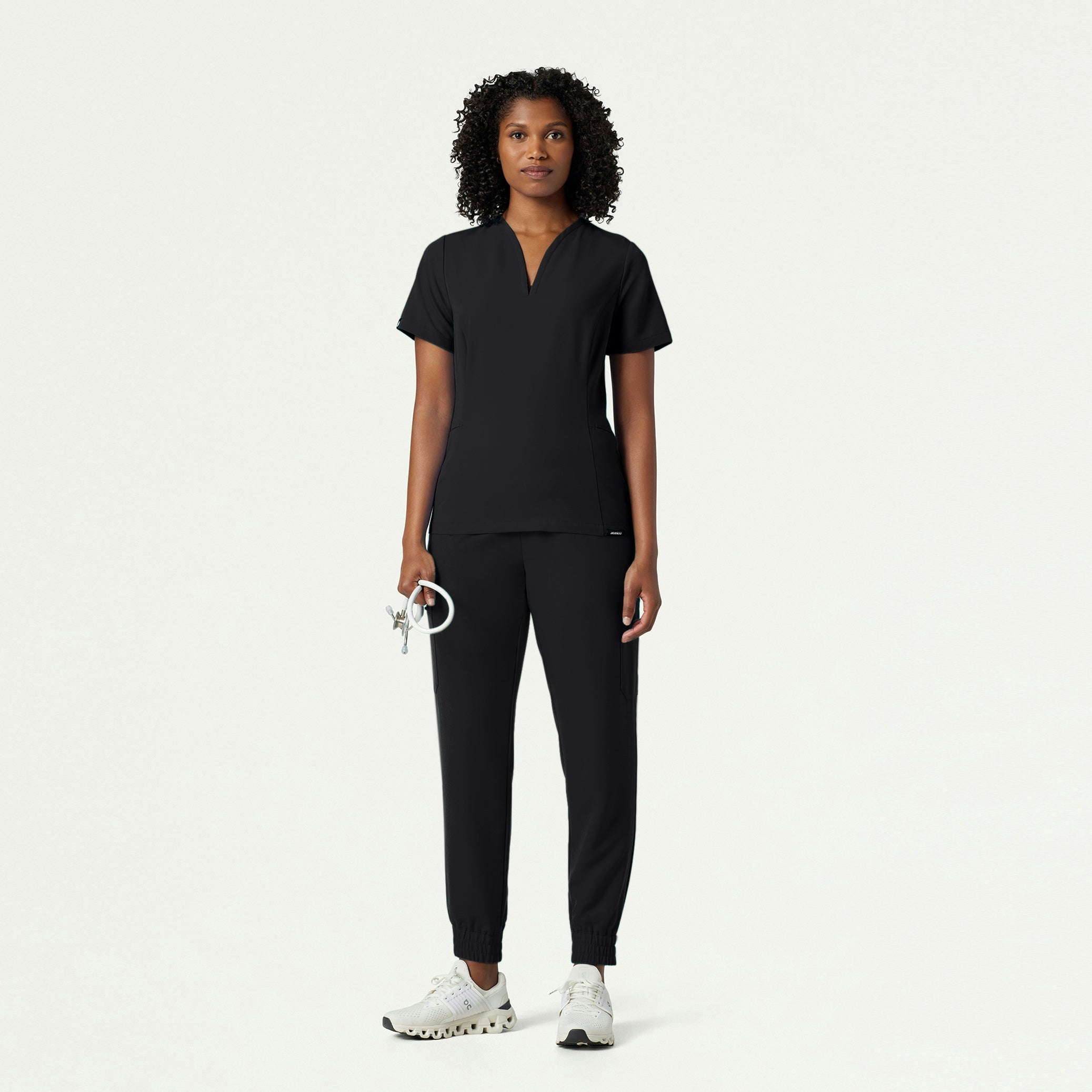 The Samari Essential Scrub Set - Black