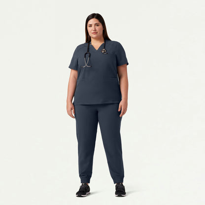 Neo Everyday Cargo Scrub Jogger - Carbon Gray - WOMEN'S PANTS - Jaanuu