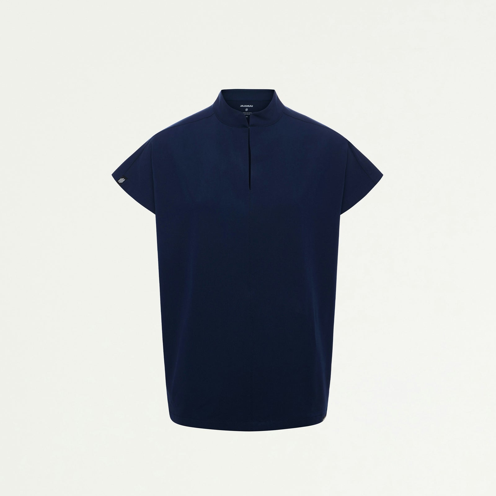 Aris Oversized 2-Pocket Scrub Top - Midnight Navy - WOMEN'S TOPS - Jaanuu