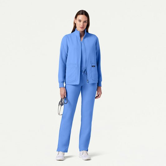 The Rodin Jacket Scrub Set - Ceil Blue