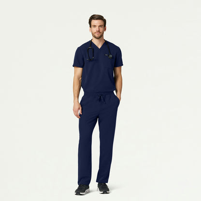 The Niels Essential Scrub Set - Midnight Navy