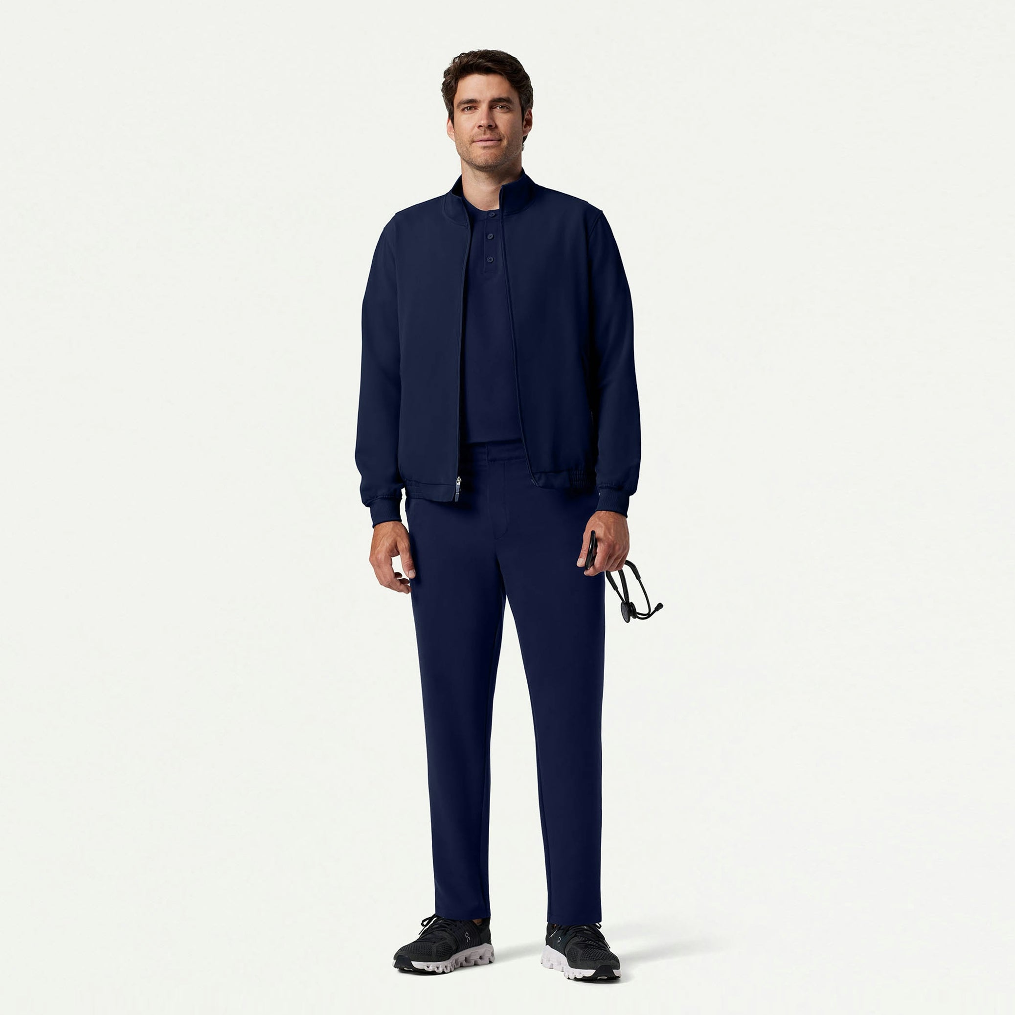 The Thom Jacket Scrub Set - Midnight Navy