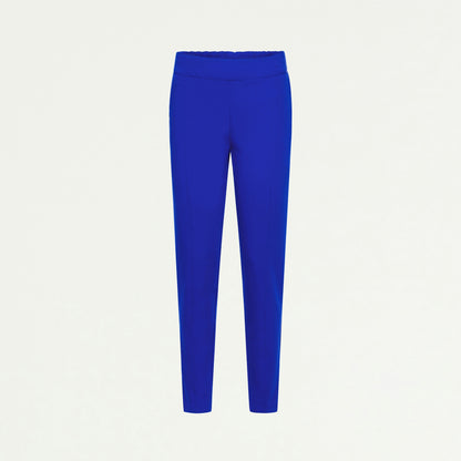 Lio Tapered 5-Pocket Scrub Pant - Electric Blue - WOMEN'S PANTS - Jaanuu