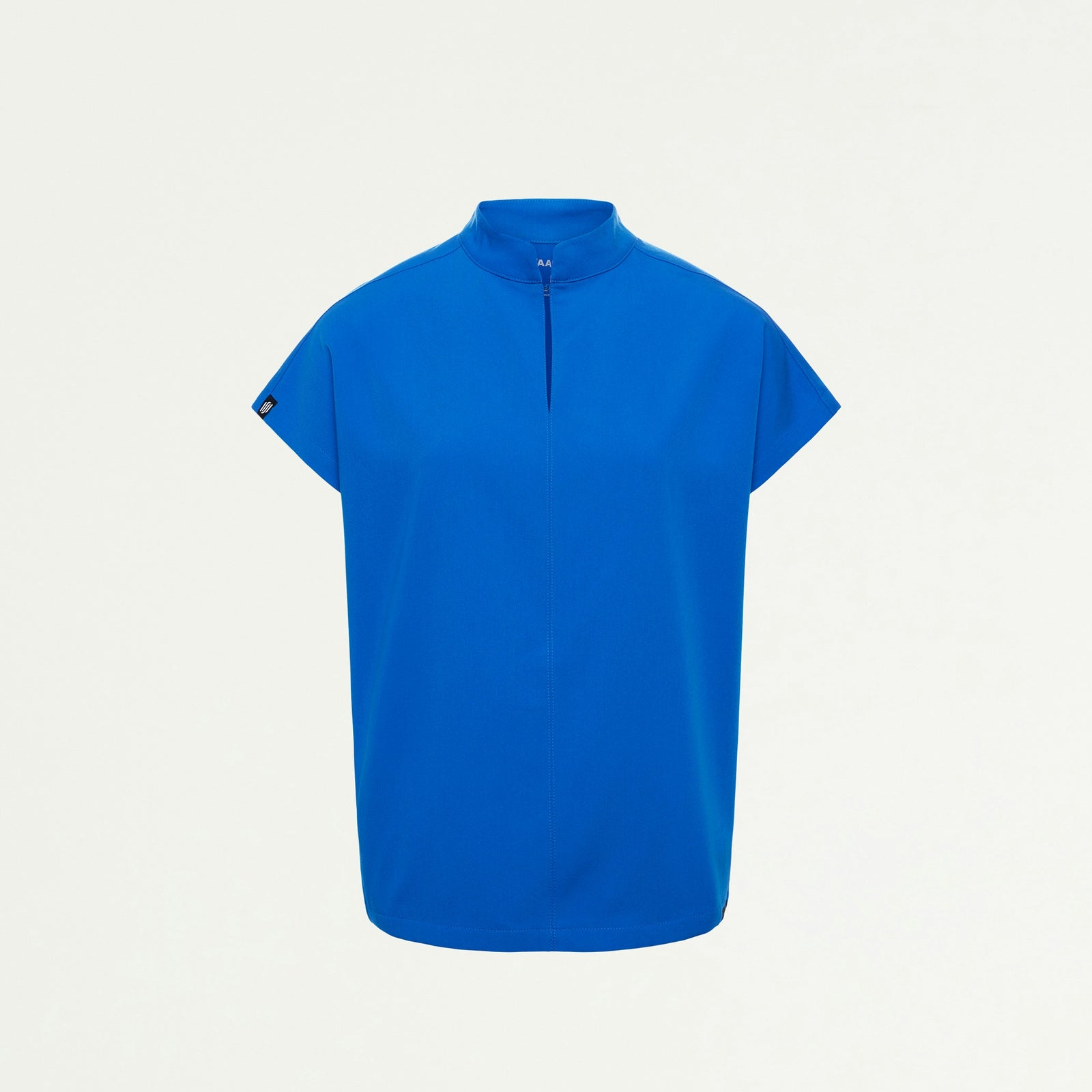Aris Oversized 2-Pocket Scrub Top - Royal Blue - WOMEN'S TOPS - Jaanuu