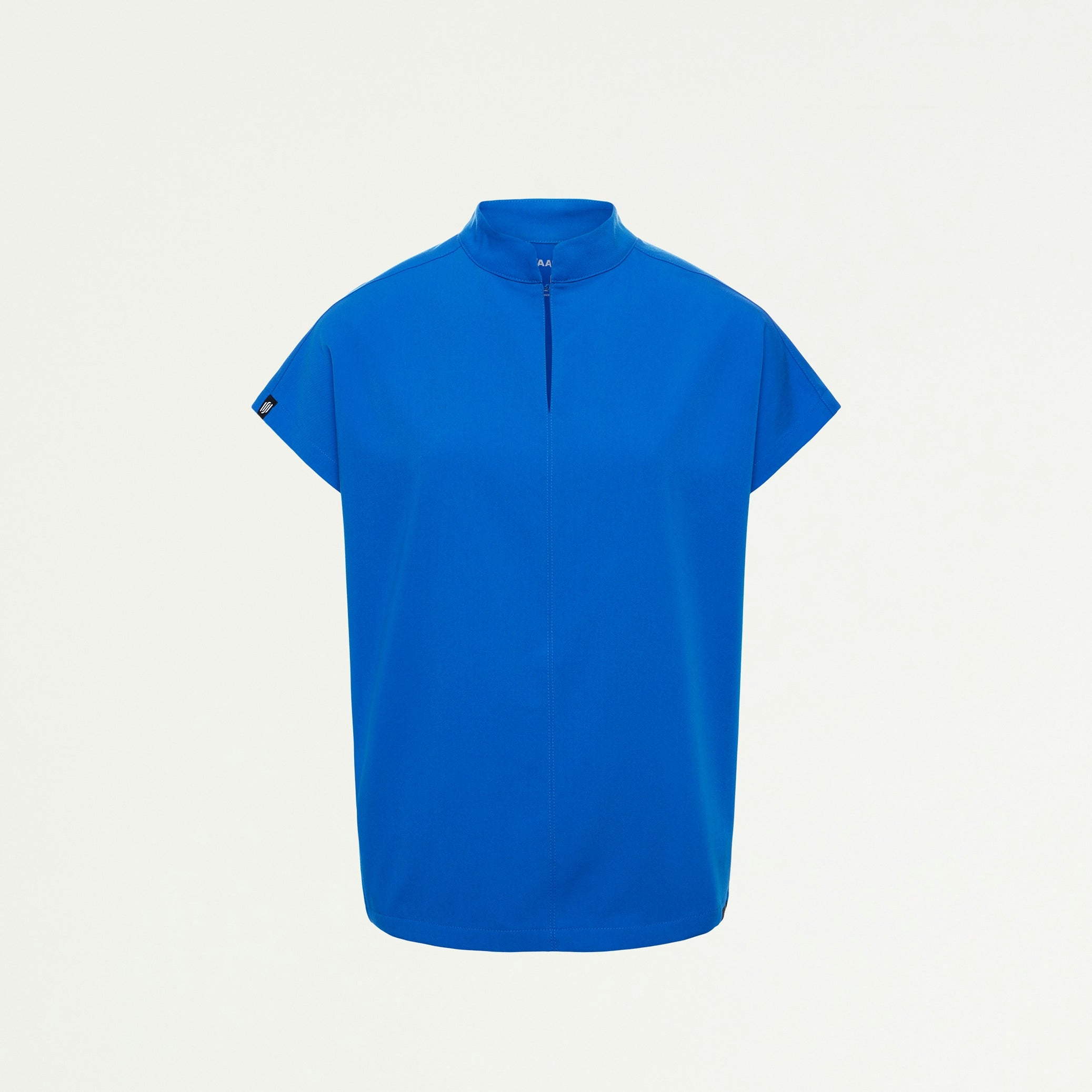 Aris Oversized 2-Pocket Scrub Top - Royal Blue - WOMEN'S TOPS - Jaanuu