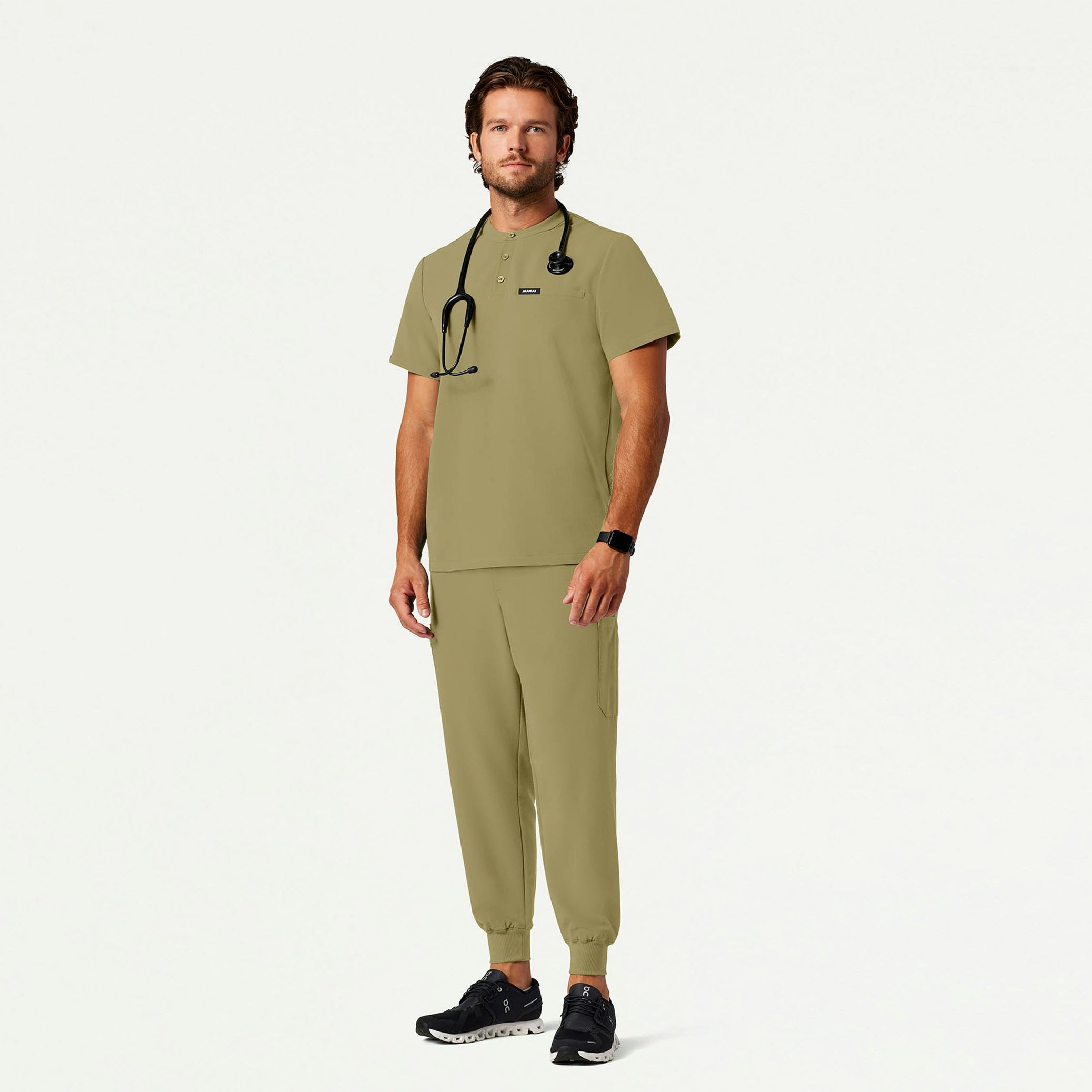 The Wilhelm Essential Scrub Set - Ceramic Khaki