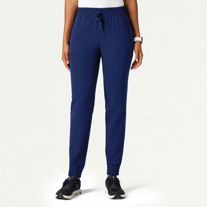 Jace Skinny On-the-Go Scrub Jogger - Navy Blue - WOMEN'S PANTS - Jaanuu
