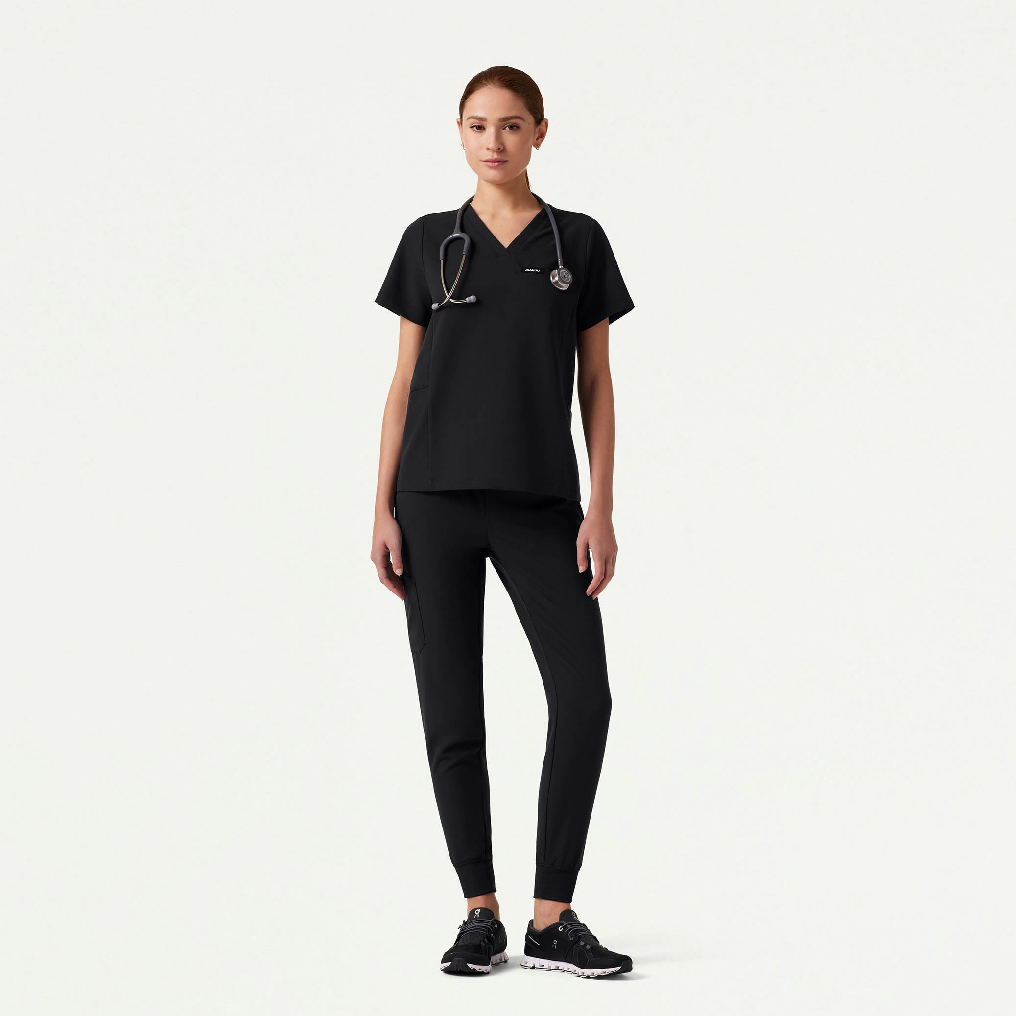 The Emile Essential Scrub Set - Black