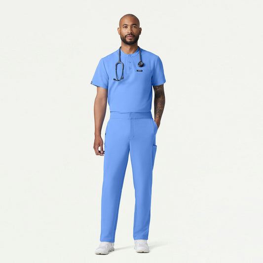 The Thom Essential Scrub Set - Ceil Blue