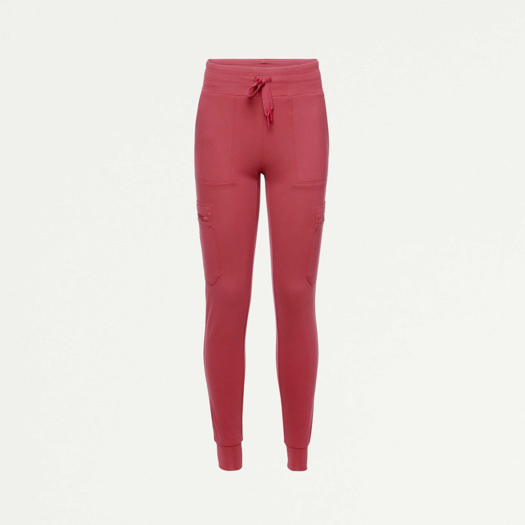 Abi 10-Pocket Skinny ULTRAsoft Scrub Jogger - Mulberry - WOMEN'S PANTS - Jaanuu