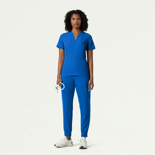 The Samari Essential Scrub Set - Royal Blue