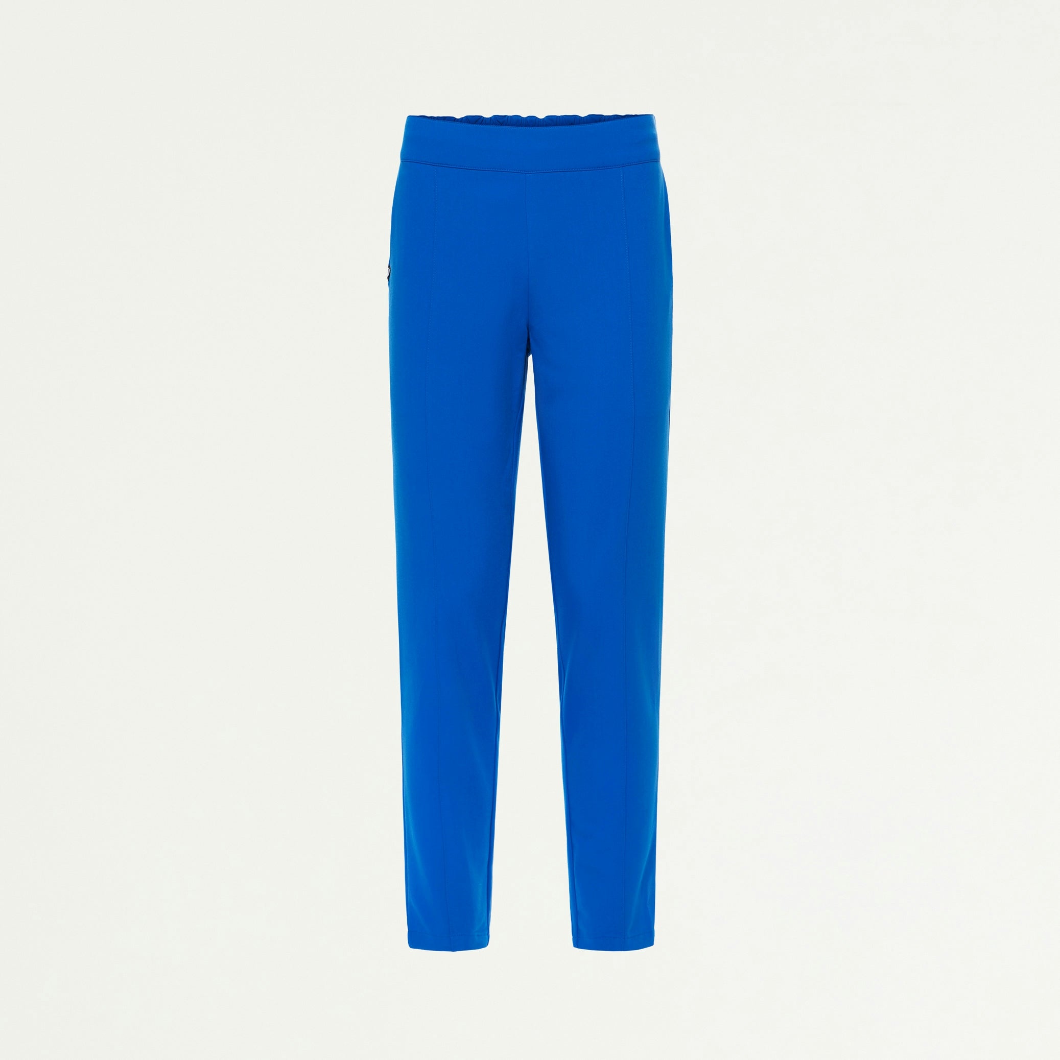 Lio Tapered 5-Pocket Scrub Pant - Royal Blue - WOMEN'S PANTS - Jaanuu