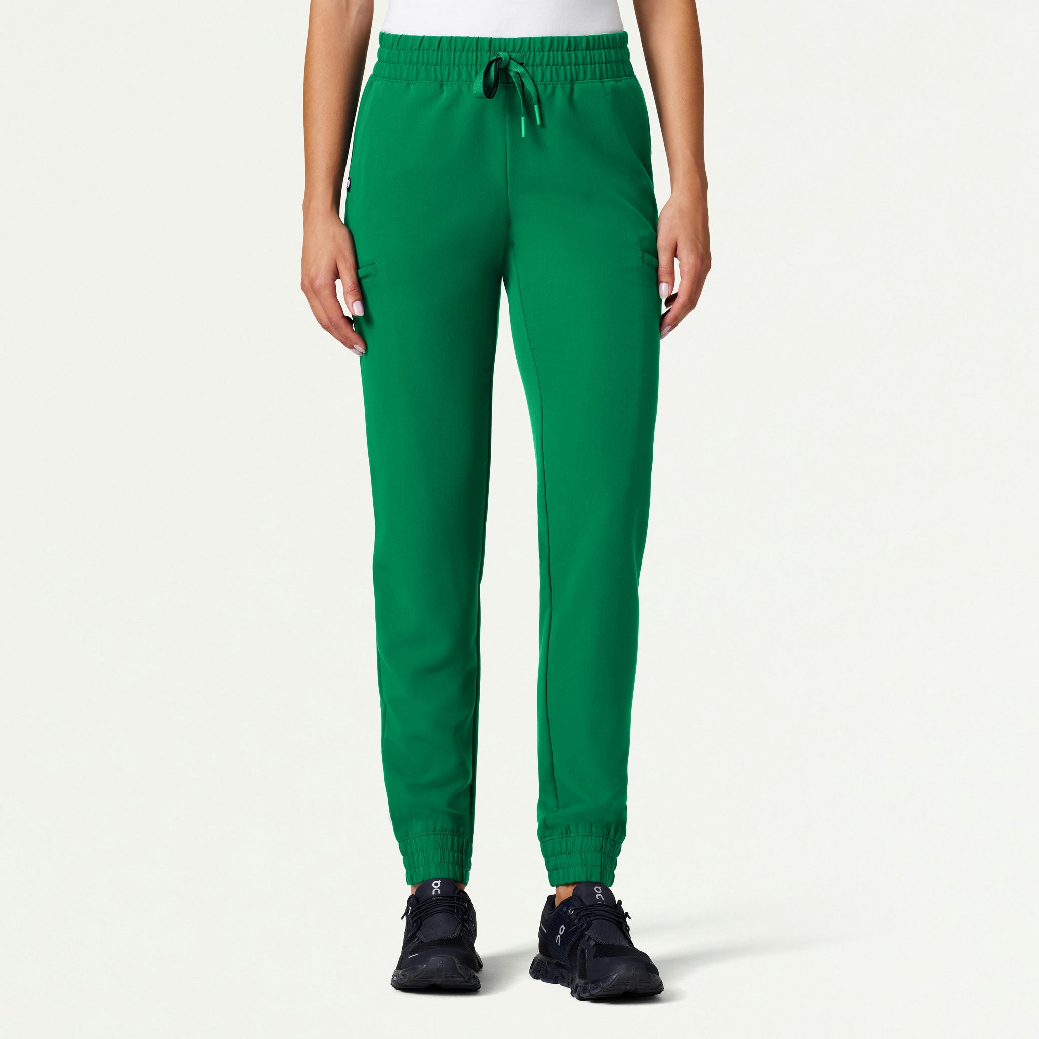Jace Skinny On-the-Go Scrub Jogger - Emerald Green - WOMEN'S PANTS - Jaanuu
