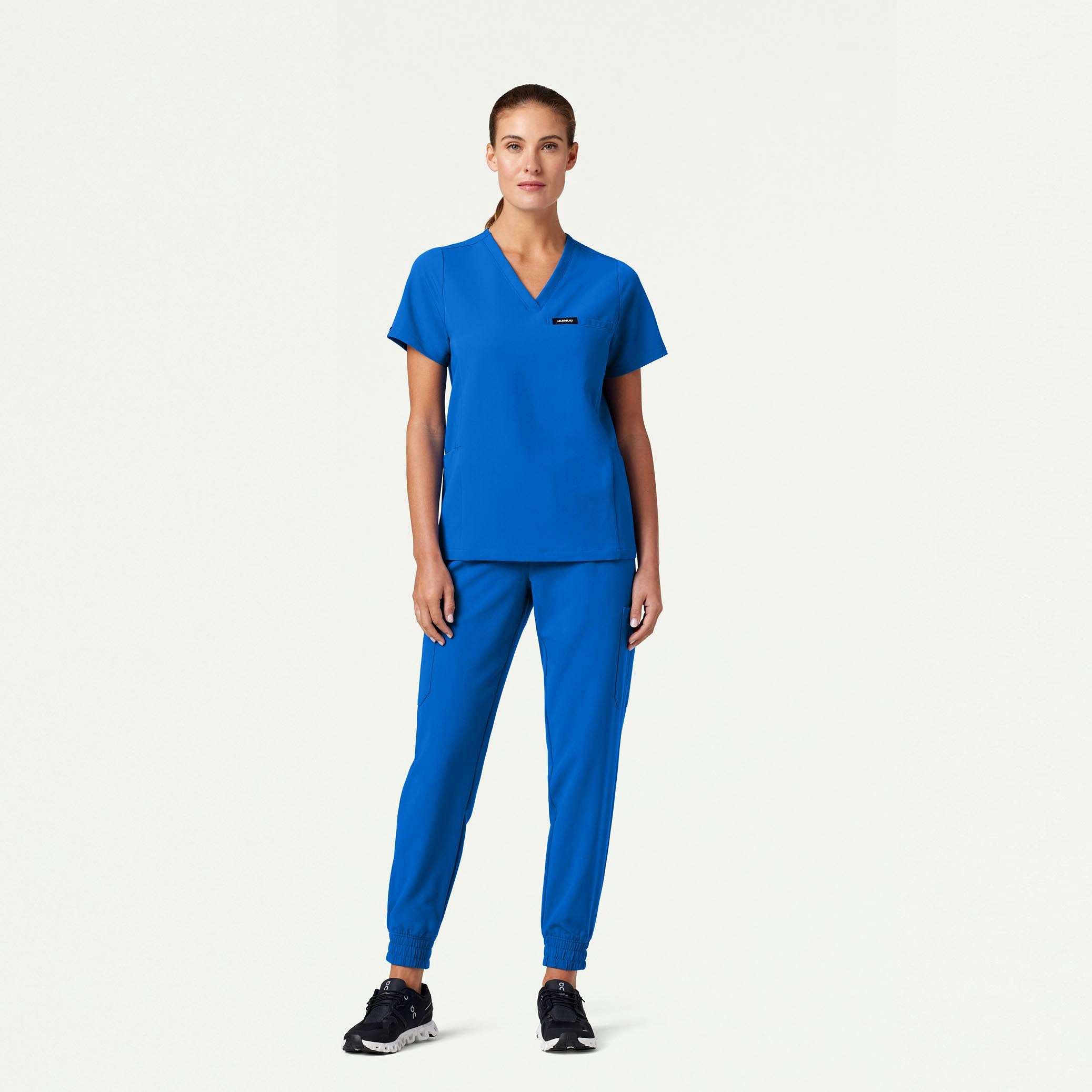 The Lawren Essential Scrub Set - Royal Blue