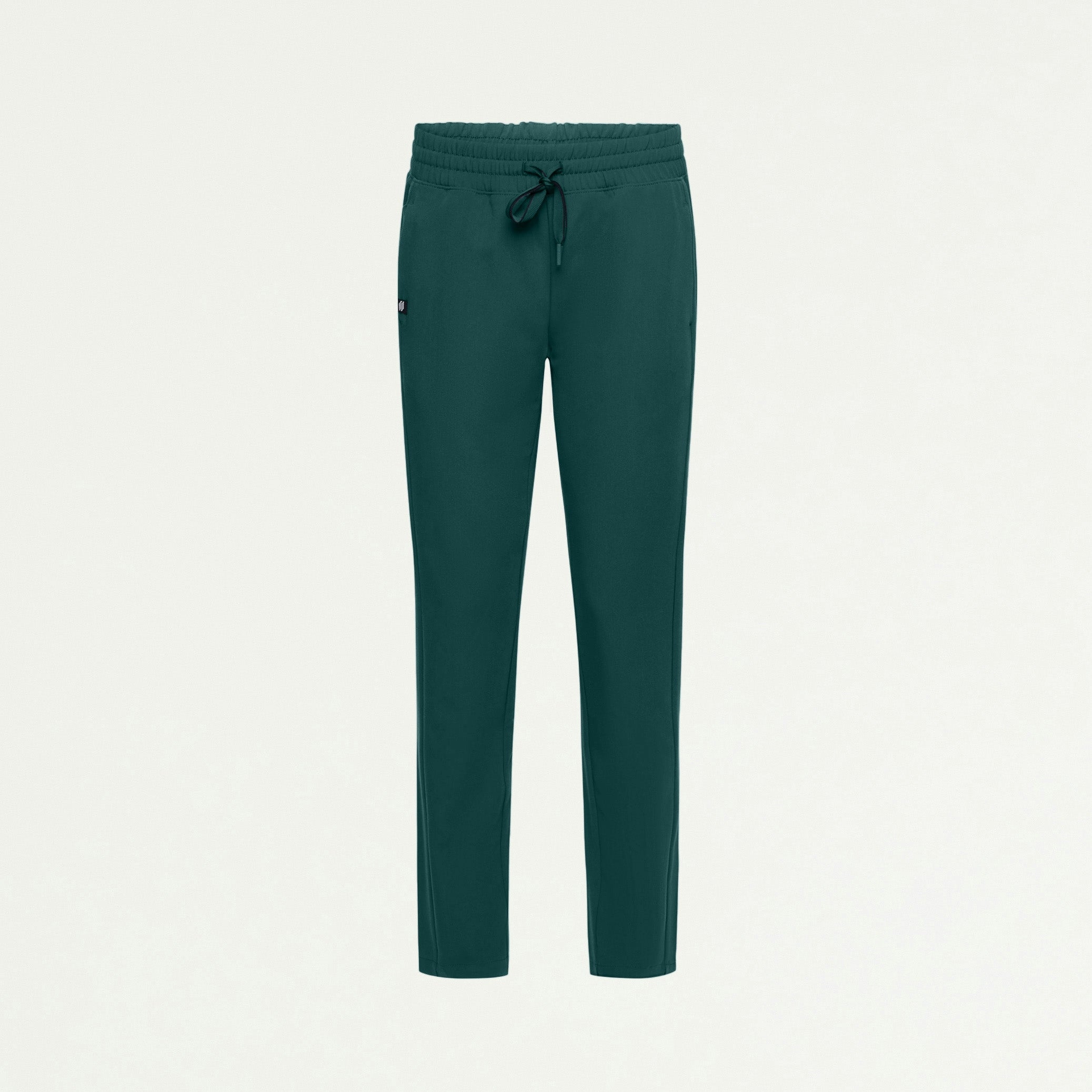 Effie Slim 6-Pocket Scrub Pant - Midnight Green - WOMEN'S PANTS - Jaanuu