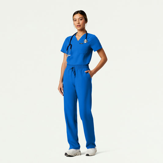 The Yuri Essential Scrub Set - Royal Blue