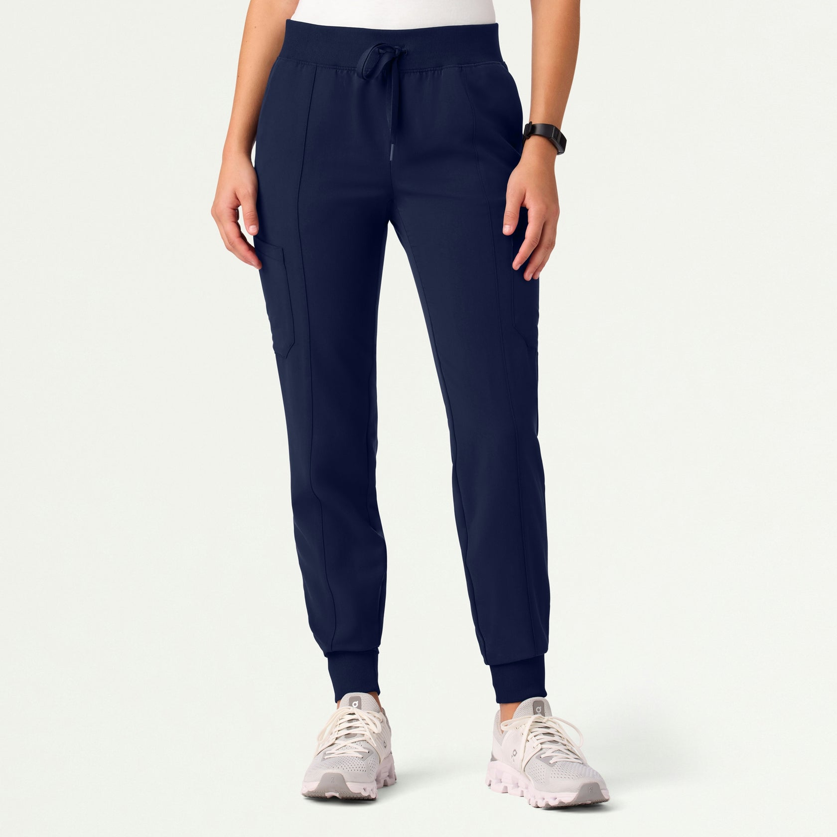 Liv Skinny 8-Pocket Scrub Jogger - Midnight Navy - WOMEN'S PANTS - Jaanuu