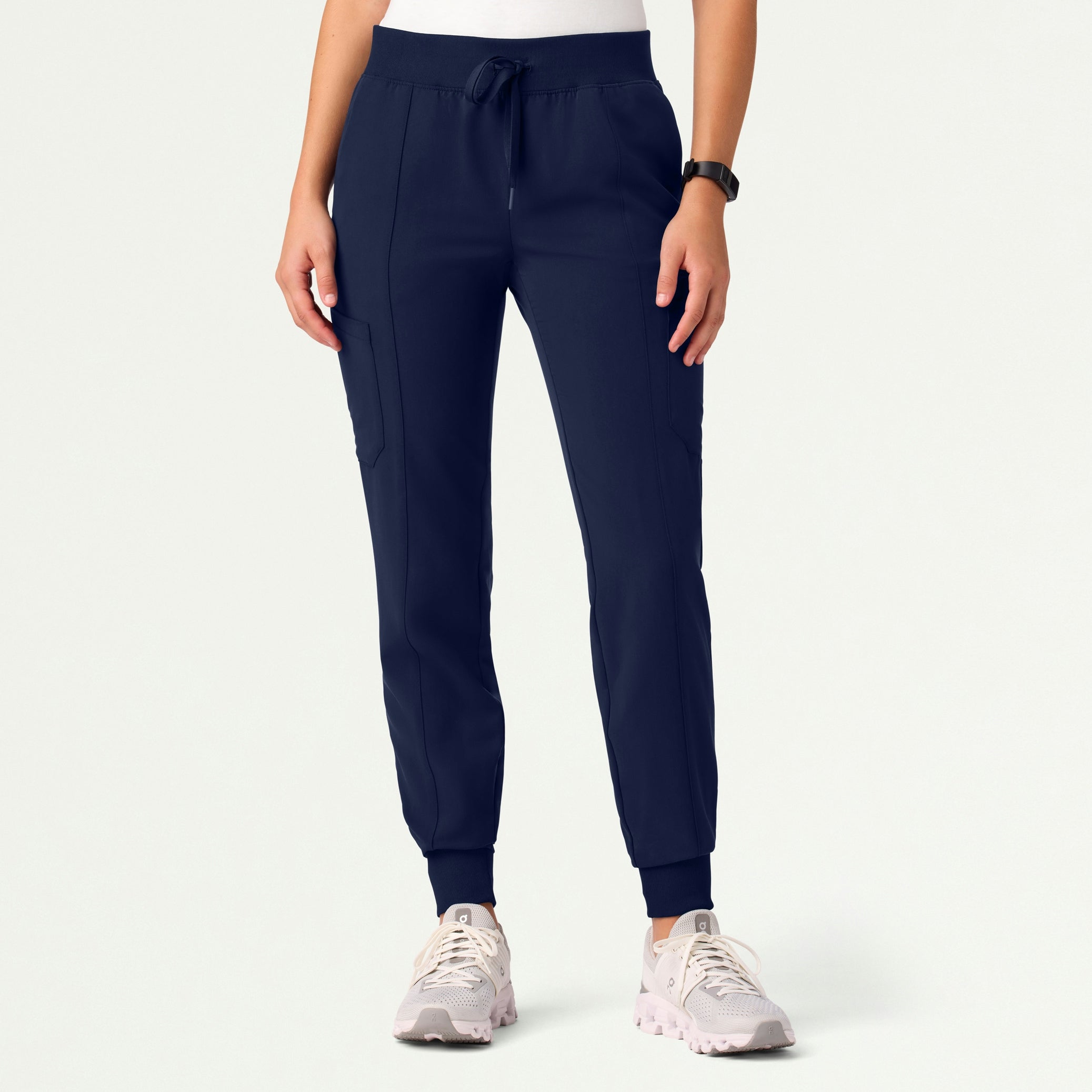Liv Skinny 8-Pocket Scrub Jogger - Midnight Navy - WOMEN'S PANTS - Jaanuu
