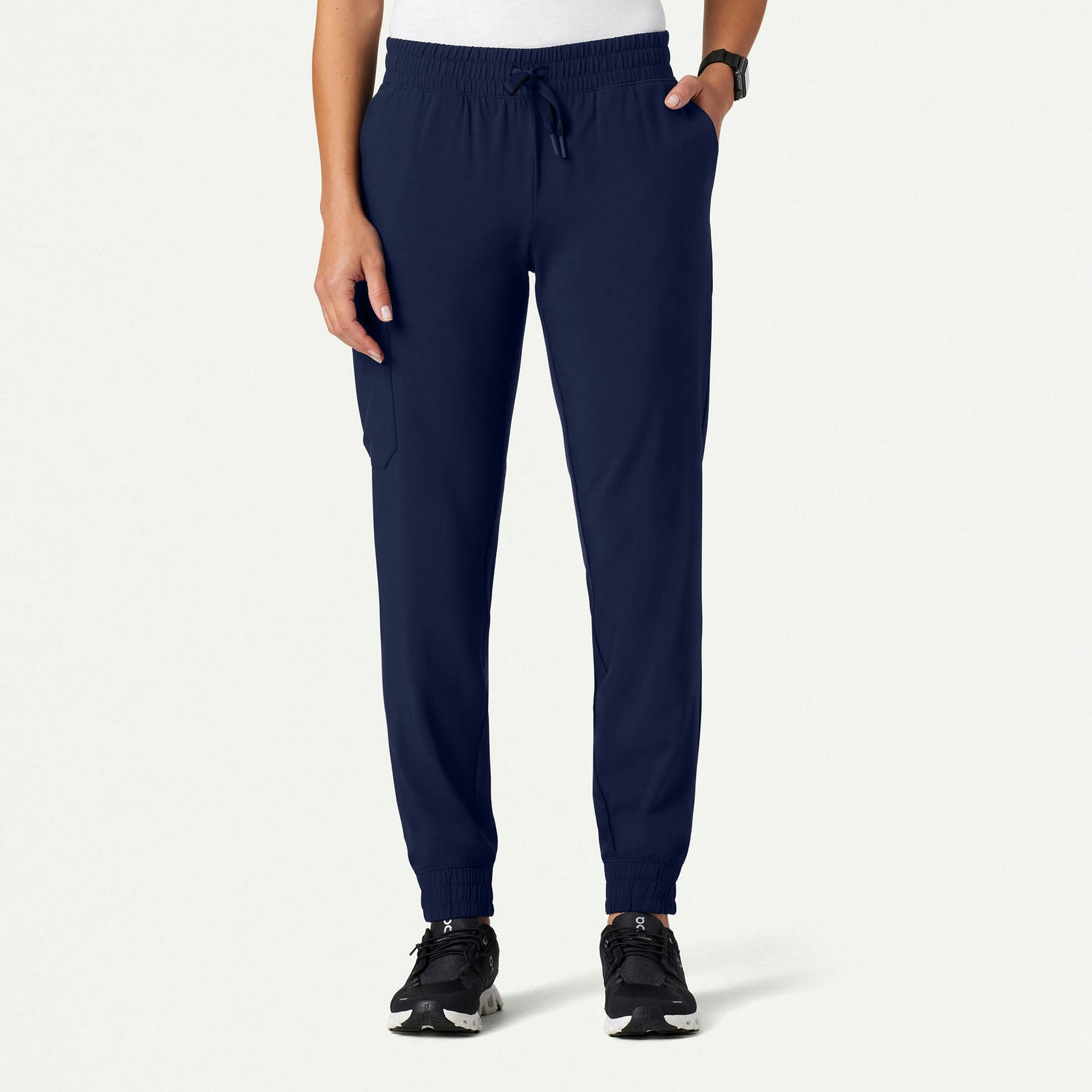Fiora Slim ULTRAlite Scrub Jogger - Midnight Navy - WOMEN'S PANTS - Jaanuu