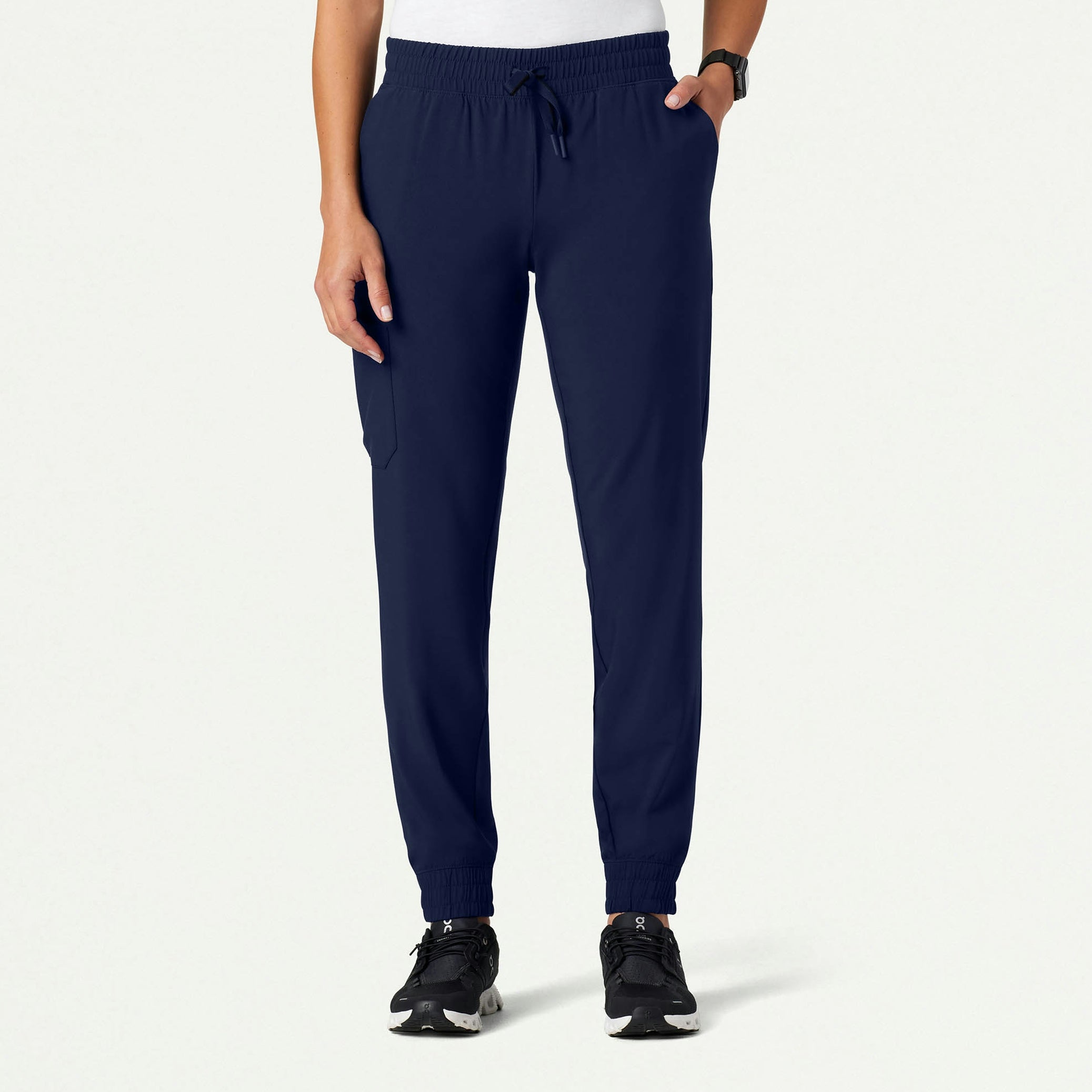 Fiora Slim ULTRAlite Scrub Jogger - Midnight Navy - WOMEN'S PANTS - Jaanuu
