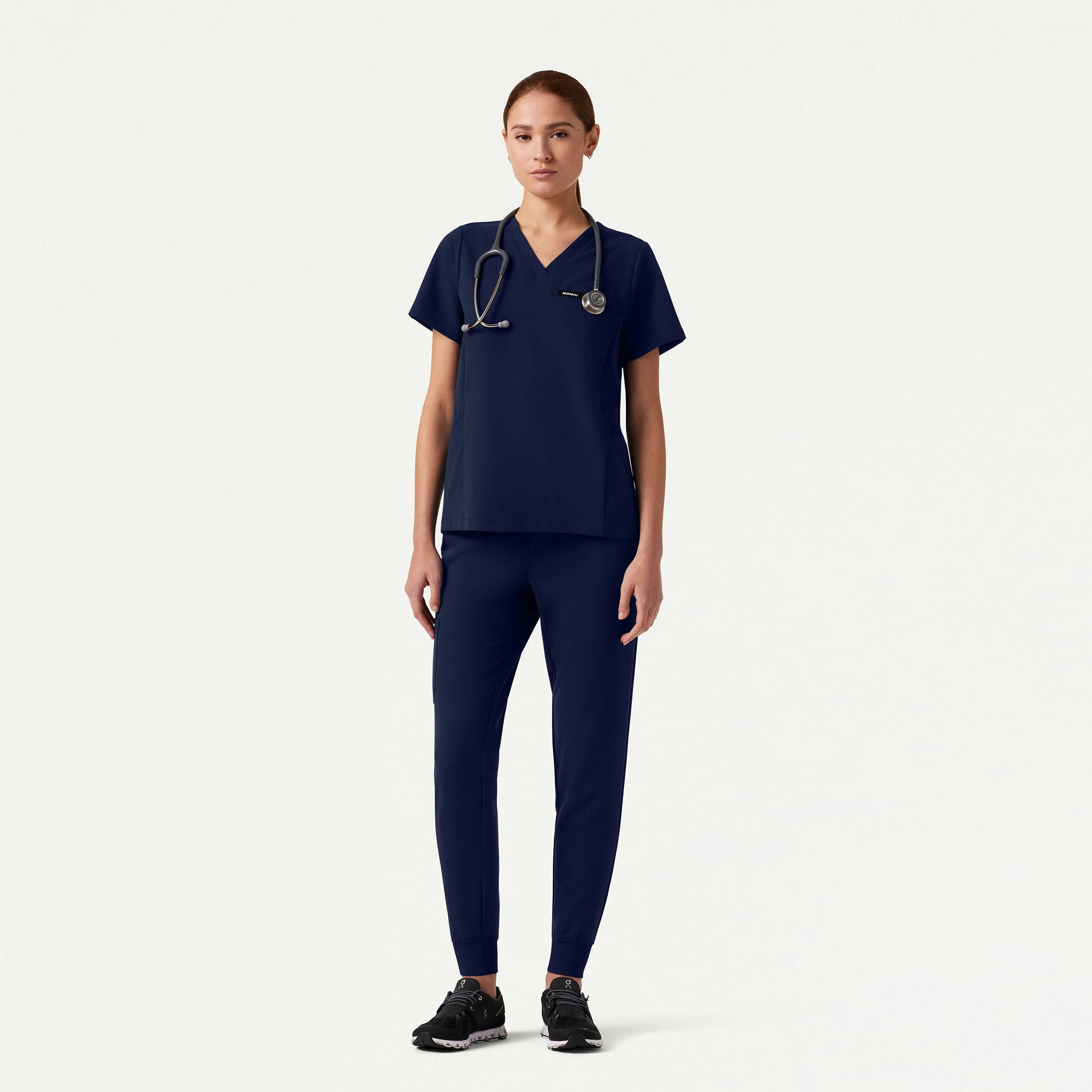 The Emile Essential Scrub Set - Midnight Navy