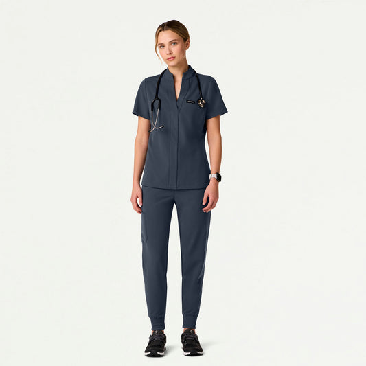 The Sersi Essential Scrub Set - Carbon Gray