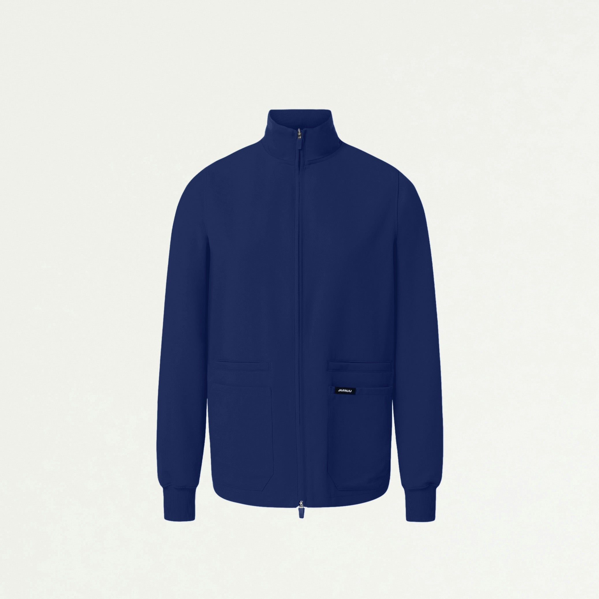 Ceri Essential 6-Pocket Scrub Jacket - Navy Blue - WOMEN'S JACKETS - Jaanuu